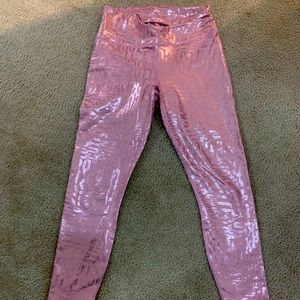 Pink fabletics powerhold leggings (7/8)